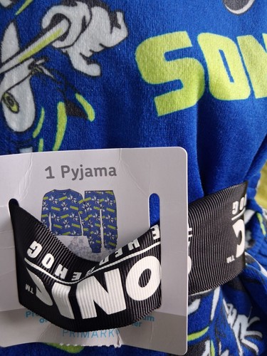 Sonic the hedgehog - new, pyjama