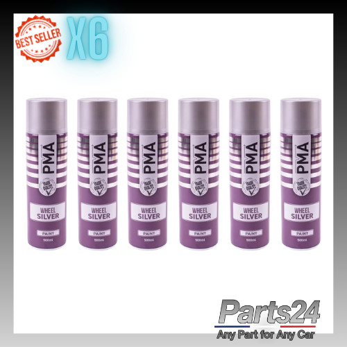 Pma silver wheel - 6x, paint