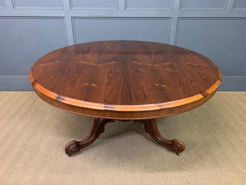 Antique victorian rosewood loo - antique,