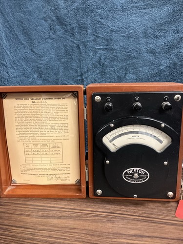 Vintage 1958 weston model 341 - vintage,