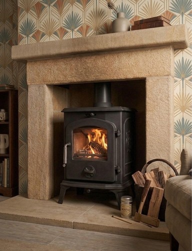 Natural yorkshire stone fire - natural,