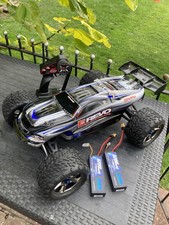 Traxxas E Revo 1/8 Brushless Monster Truck Truggy 4s lipo Power Basher Racer rc 