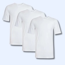 3 Pack of Mens White T-Shirts