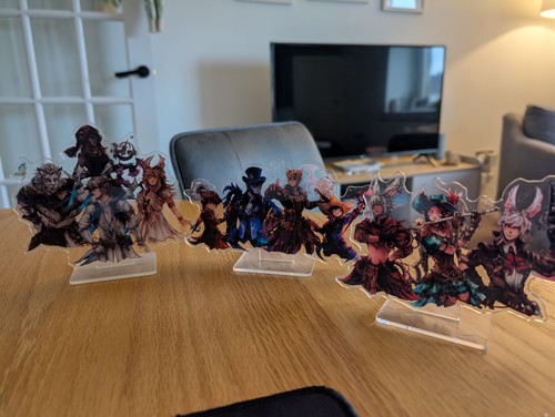 Ffxiv acrylic standees - ffxiv,