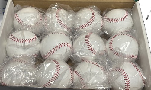 Box blank baseballs - of,