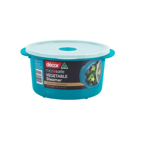 Teal microwave vegetable - microwave,