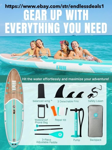 Paddle board with - paddle, sup