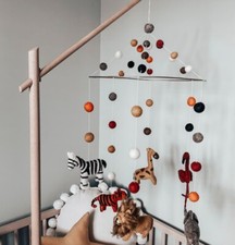 Wooden Baby mobile arm holder