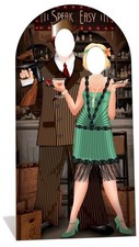Roaring 20's Speakeasy Stand In Cardboard Cutout Just the thing for your Party!
