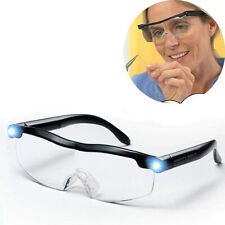 Men Womens Adult Magnifying Reading Glasses Super Mighty Sight Glasses With Led