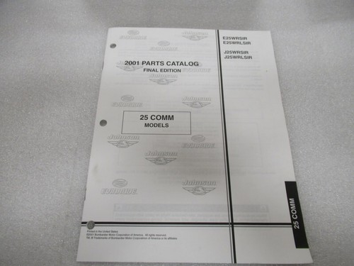 Pm59 2001 johnson evinrude - pm59,
