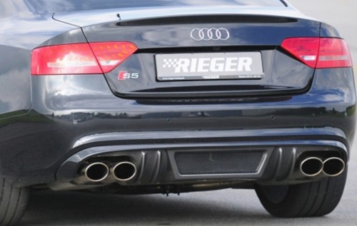Rieger rear diffuser - diffuser, audi