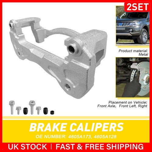 Front brake caliper carrier - 2x,