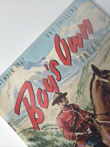 Boy own paper nov - own, 1952