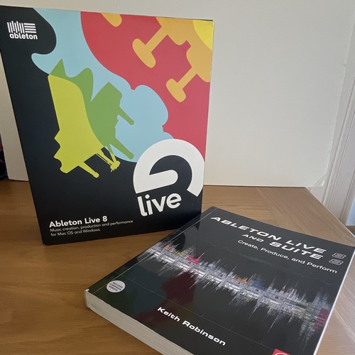 Ableton live software disc - live,