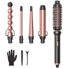 Ceramic Curling Wand Set - 5