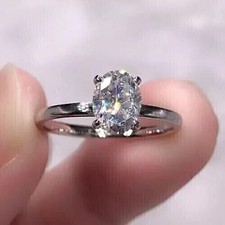 18K White Gold VS 1Ct Diamond