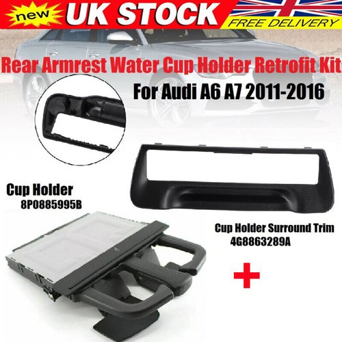 Rear armrest water - rear, cup