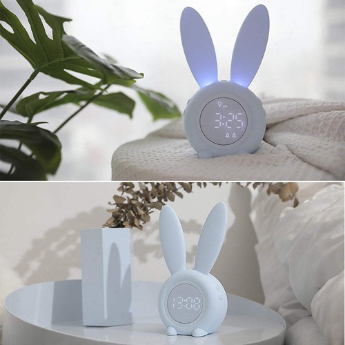 Led digital alarm clock bunny - digital,
