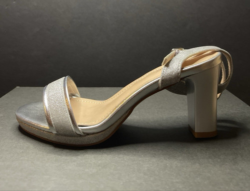 Women silver glitter - silver,