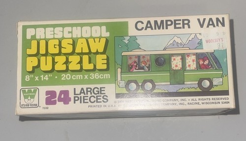 Vintage 1978 camper van puzzle - 1978,