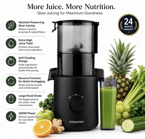 Electric slow juicer - electric,