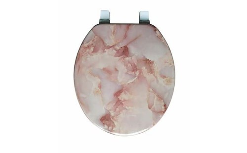 Round toilet seat - seat, with