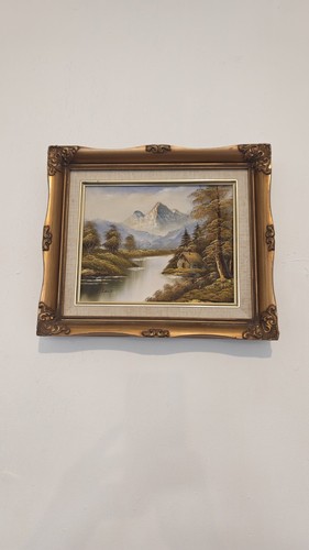 Vintage original oil painting - vintage,