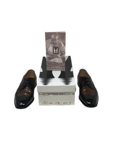 Moreschi two tone leather - moreschi,