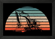Retro Excavator Operator