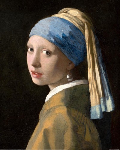 Vermeer girl with a pearl - girl,