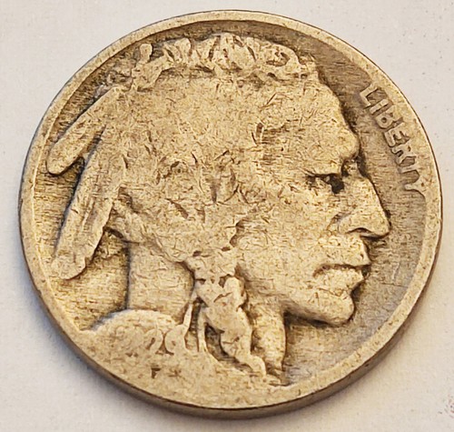 1929 buffalo nickel cents - 5c,