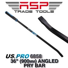 US PRO Pry Bar 36" Extra Long Angled Hammer Through HEAVY DUTY JEMMY CROW PRY HD