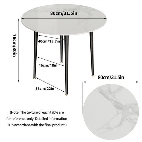 Round sintered stone - sintered,
