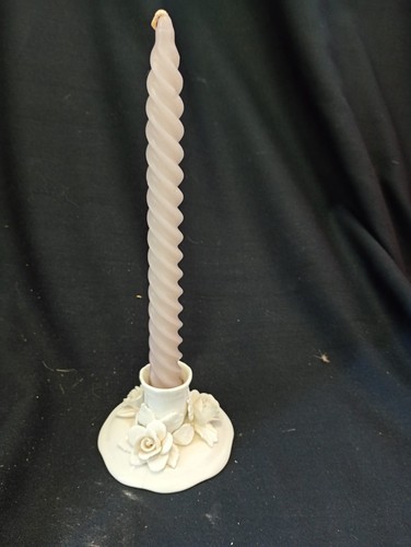 Candlestick holder white - candlestick,