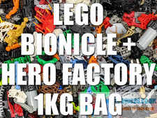1Kg/1000g LEGO BIONICLE/HERO