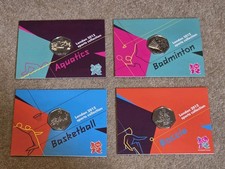2012 London Olympic Games 50p Coins Set Of 20 Brand New, Mint Condition