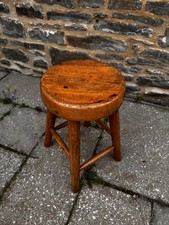 Vintage French Pine Milking /