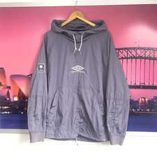 Pretty Green x Umbro Hooded Jacket Smock | RARE | Large | Oasis Liam Gallagher