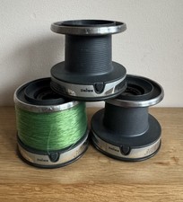 3 Rare Daiwa Emblem-x 6000t Spare Spools, Fit Baboon 6000h Longbeam 9000 Pm9000