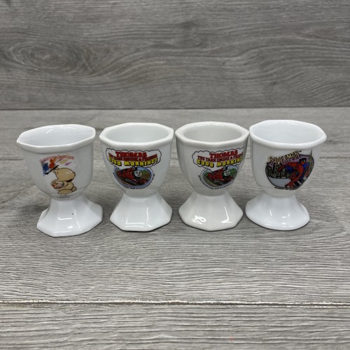 Vintage 90s egg cups - 4x,