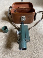 Dumpy level, Hilga & Watts, with case and book.