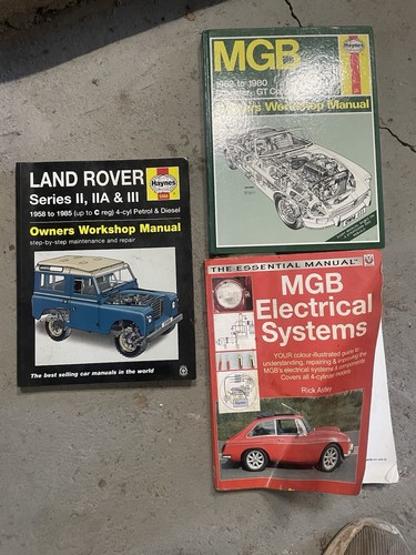 Land rover series mgb 1962 - land,
