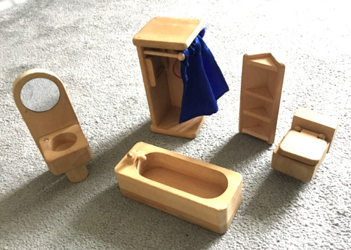 Reduced piece wooden dolls - 5,