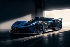 618784 Bugatti Bolide Blue