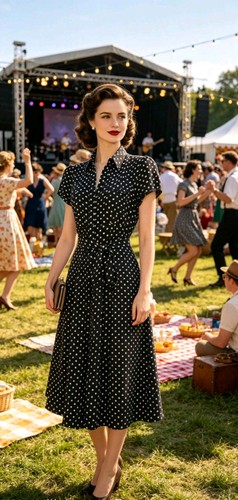 Vintage 1940s 1950s style