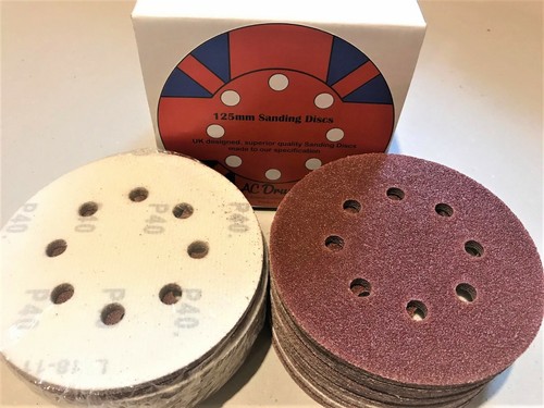 125mm punched sanding - 125mm,