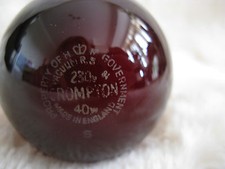 3 x 40W Crompton RUBY RED