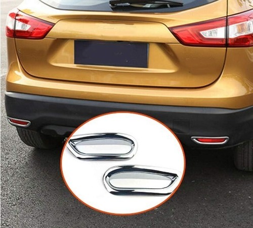 2pcs chrome rear fog light - 2pcs,