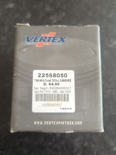 Vertex piston 22568050 yamaha - piston,